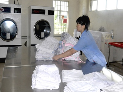 Dịch vụ giặt là cho bệnh viện